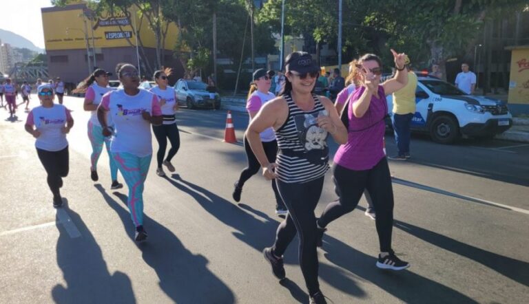 Entrega das blusas da Corrida da Mulher começa nesta quarta-feira (4