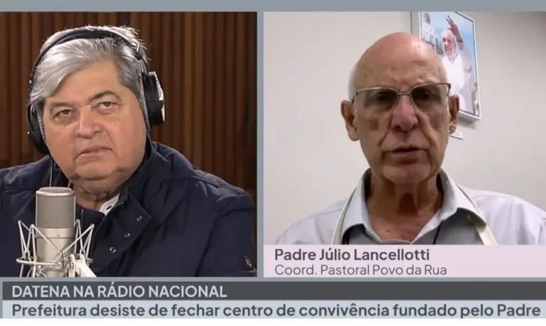 “Quem governa SP é o mercado imobiliário”, diz padre Júlio