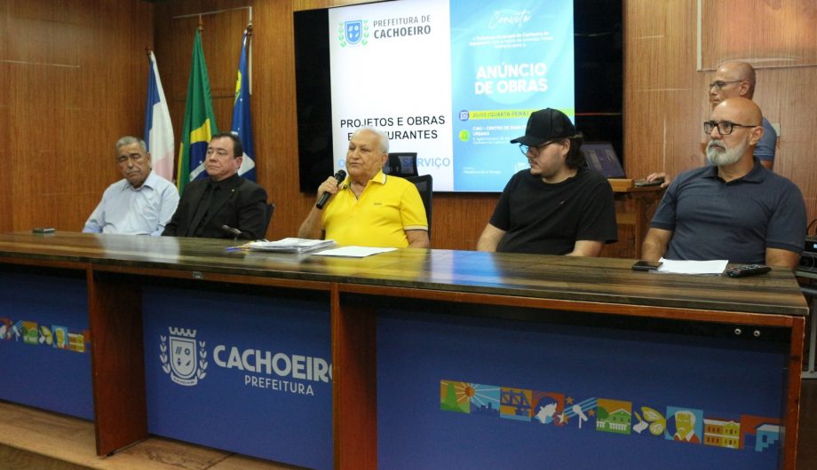 Leia mais sobre o artigo Cachoeiro anuncia novas obras e comissão de saúde